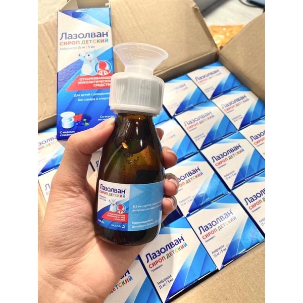 Siro Ho Lazolvan Nga 100ml