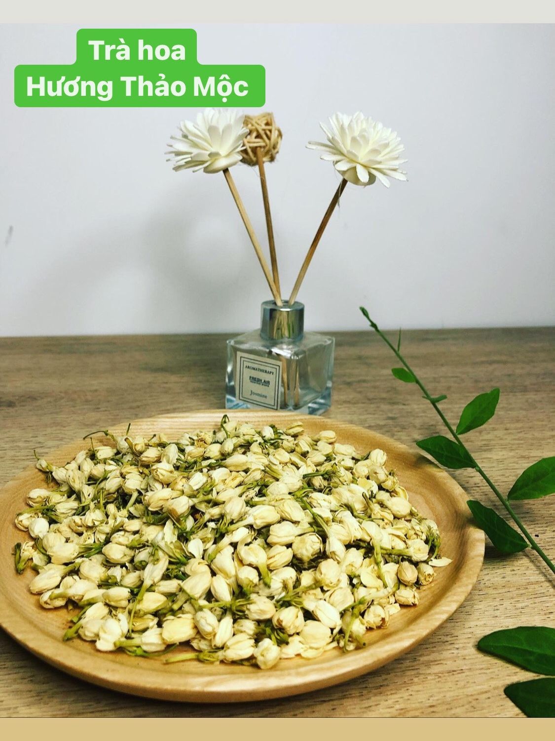 Trà Nụ Nhài (Hoa Lài) - Trà Hoa Natural Thảo Mộc
