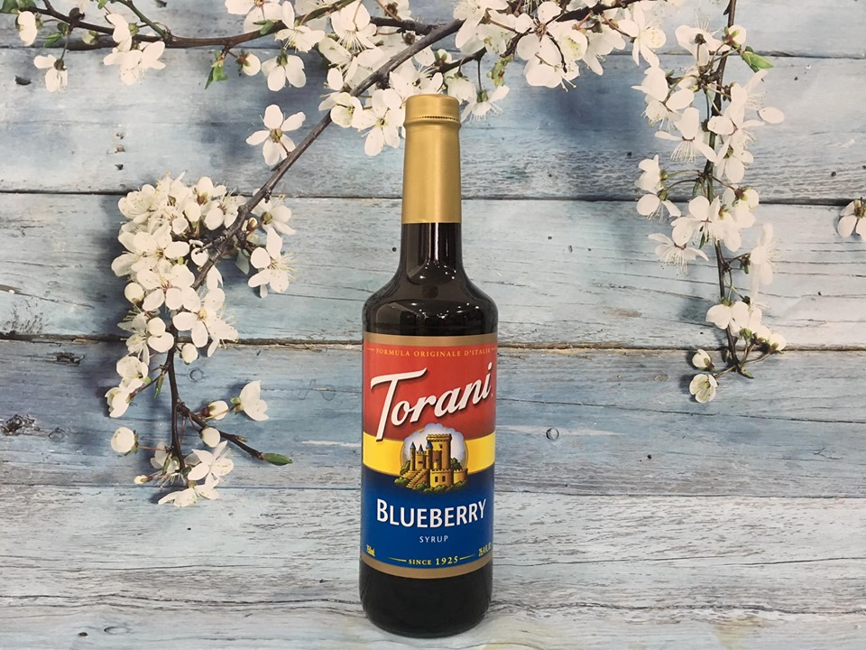 Syrup Torani Blueberry (Việt quất) 750ml
