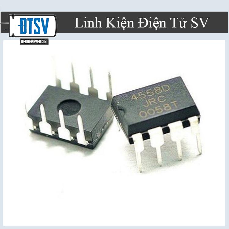 Combo 3 IC Khuếch Đại 4558D DIP8- Linhkiendientusv.vn