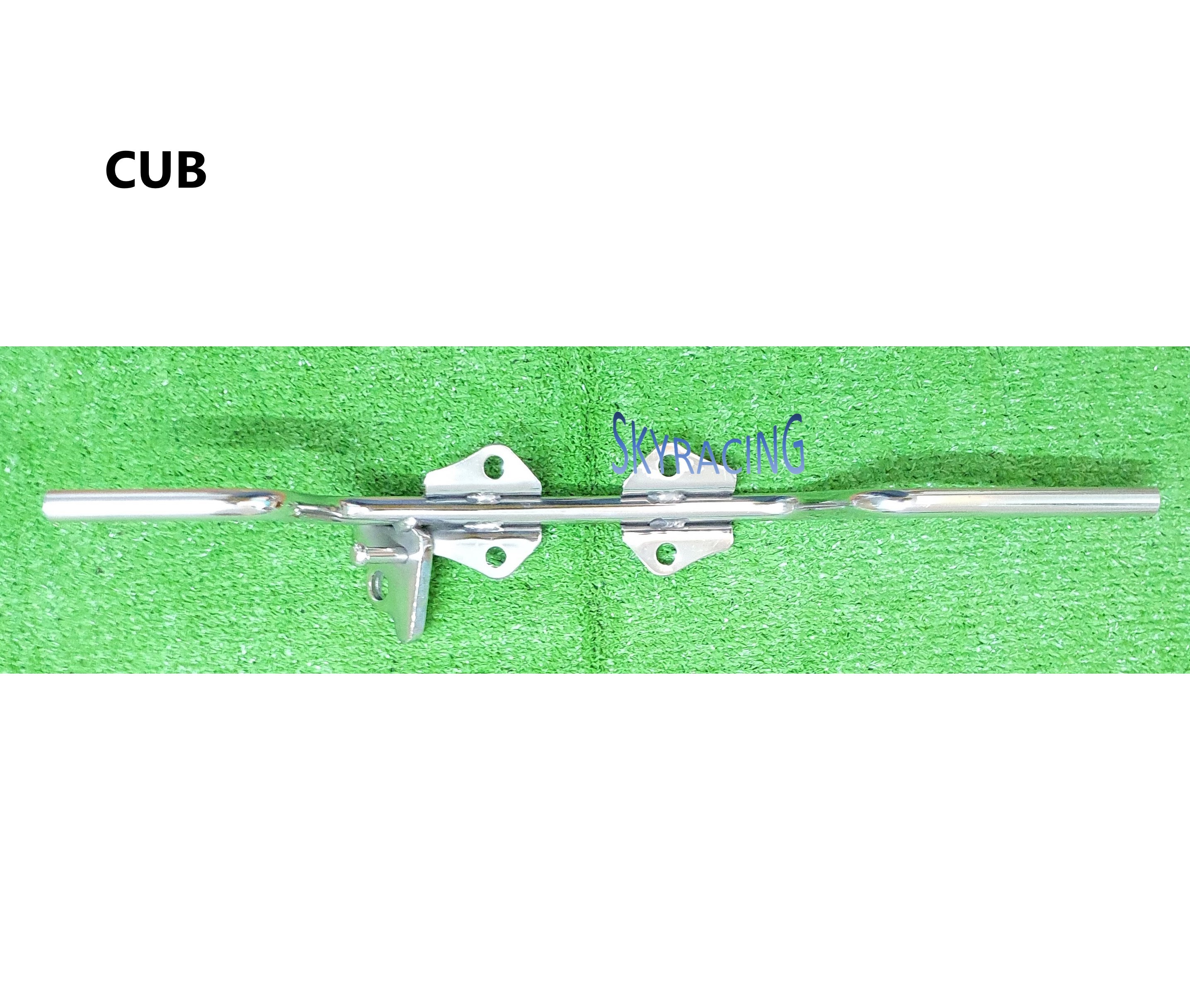 Gác chân INOX gắn cho xe Cub 67, 81, 78