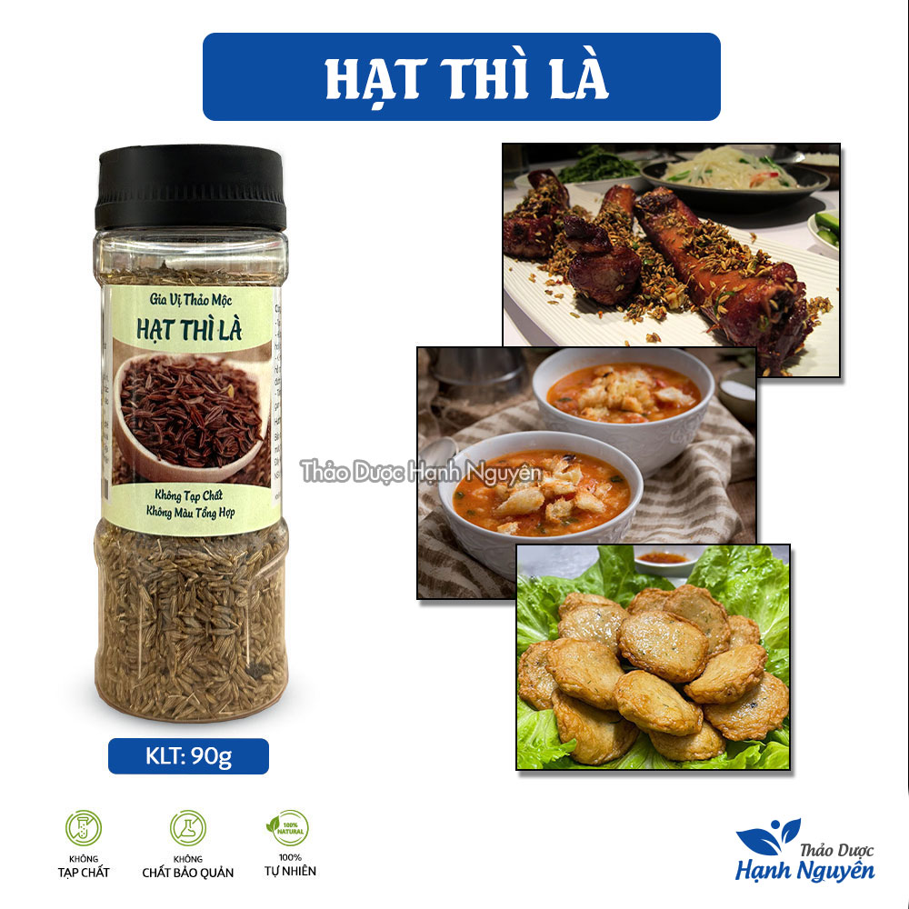 Hạt mù tạt vàng Ấn Độ nguyên chất 100g - Thảo Dược Hạnh Nguyên