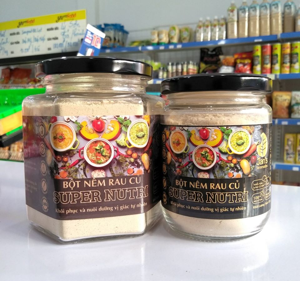 Bột nêm rau củ Super Nutri Jan's - Liên Kết Xanh