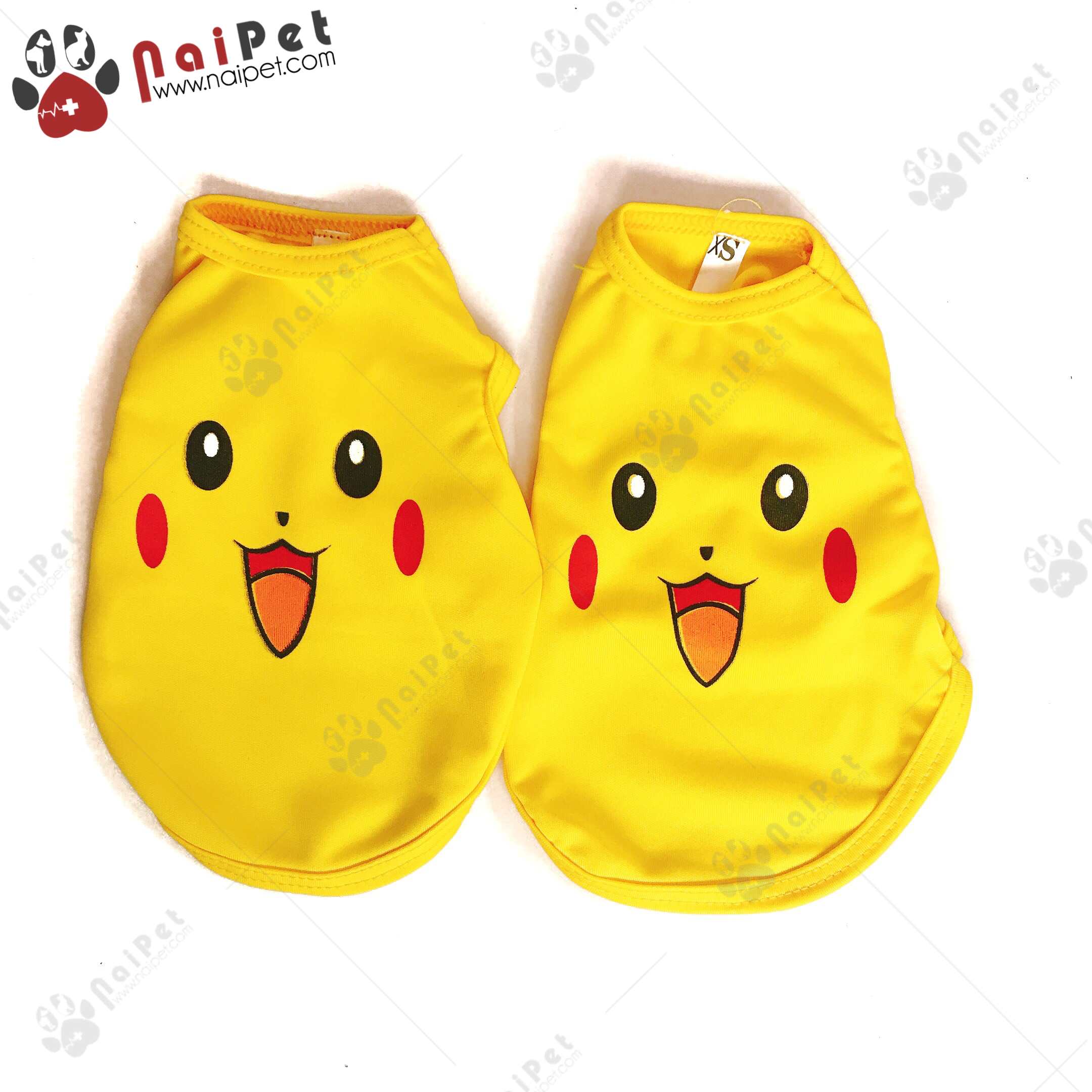 Áo Thun Áo Phông Ba Lỗ Cho Chó Mèo QA002