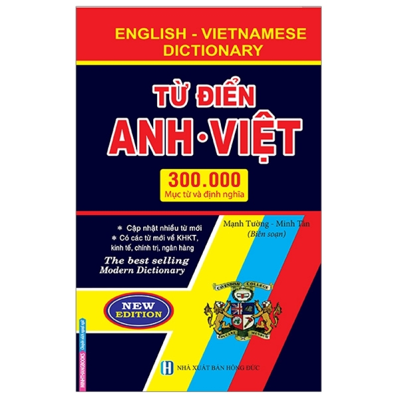 Fahasa - Từ Điển Anh Việt 300000 Mục Từ Và Định Nghĩa (Bìa Cứng)