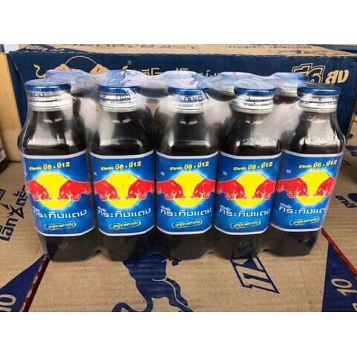 Combo 5 Chai Nước tăng lực bò húc Thái 150ml