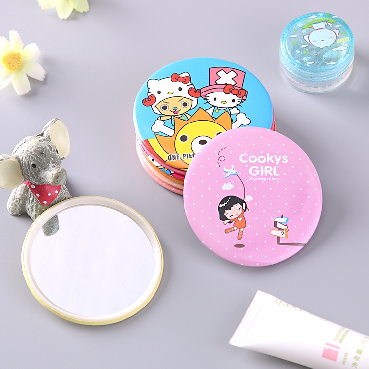 Combo 2 Gương Mini Bỏ túi Siêu Dễ Thương
