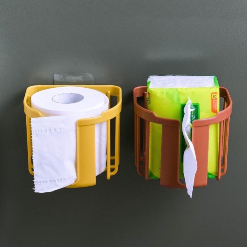 Giỏ đựng giấy vệ sinh KIỂU SỌC dán tường phòng tắm ,phòng bếp