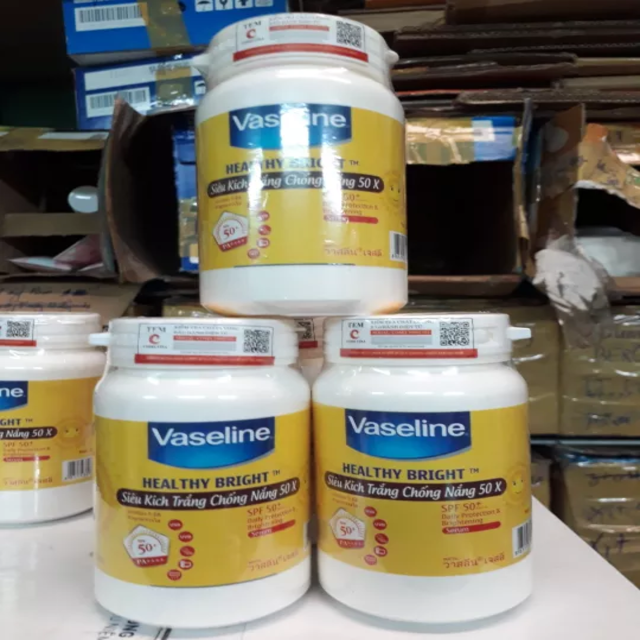 [GIẢM 5% ĐƠN 129K]Kem Kích Trắng Vaseline Hủ 250gr