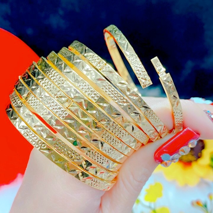[HCM]Bộ Ximen Vàng 18k Khóa Vàng Thật - HX2146 - Bền Màu - Đủ Size - Đổi Trả Thoải Mái - Không Đen Không Ngứa