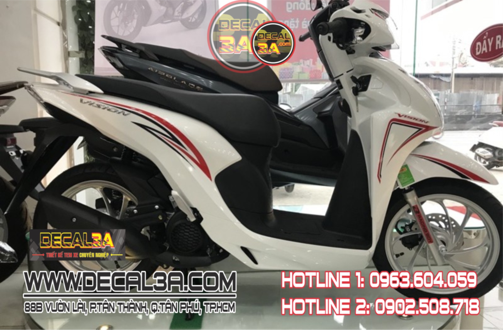 Vision 2021 decal removable
