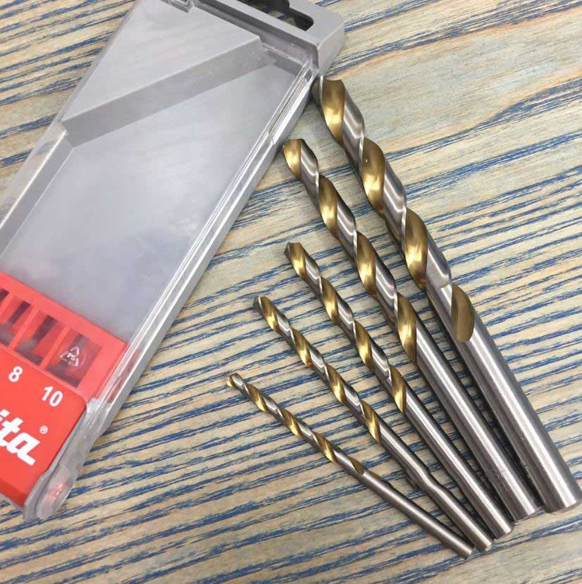 4-10mm Bộ mũi khoan kim loại 5 chi tiết Makita D-30514