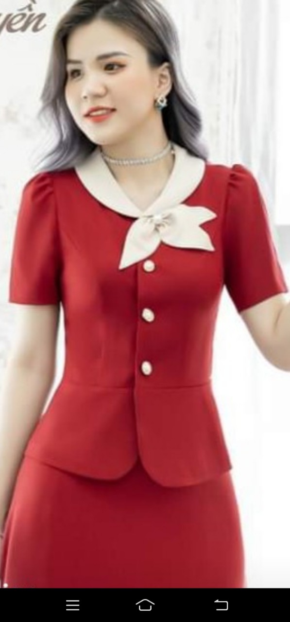 ÁO CÔNG SỠ SANG TRONG QUÝ PHÁI B0055