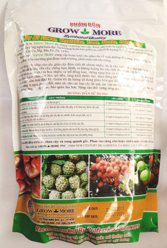 Phân bón lá cao cấp Grow More