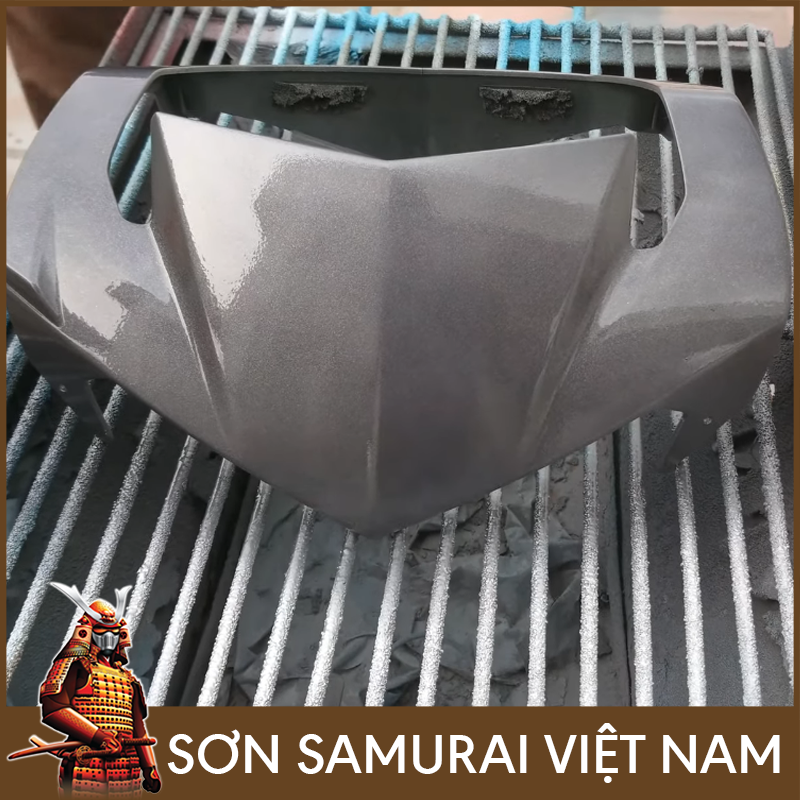 Sơn samurai xám khói  - Chai sơn xám bạc H177 sơn xịt samurai