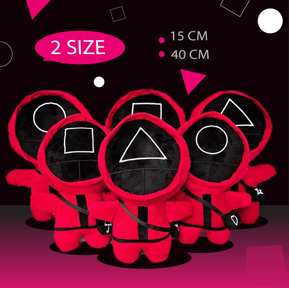Gấu Bông Squid Game (Trò Chơi Con Mực) Cực Lạ Mắt 2 Size