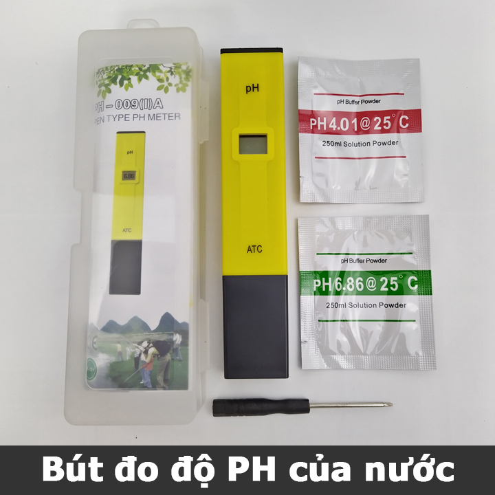 Bút đo độ PH và đo nước sạch TDS-3 máy đo PH đã hiệu chuẩn dụng cụ kiểm tra nước ATC