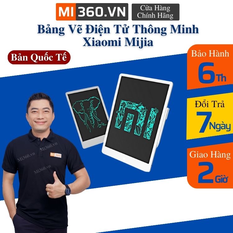 Bảng Vẽ Điện Tử Thông Minh Xiaomi Mijia Thiết Kế Siêu Mỏng Hàng Chính Hãng