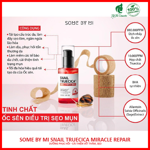Serum Tinh Chất Ốc Sên Some By Mi Snail Truecica
