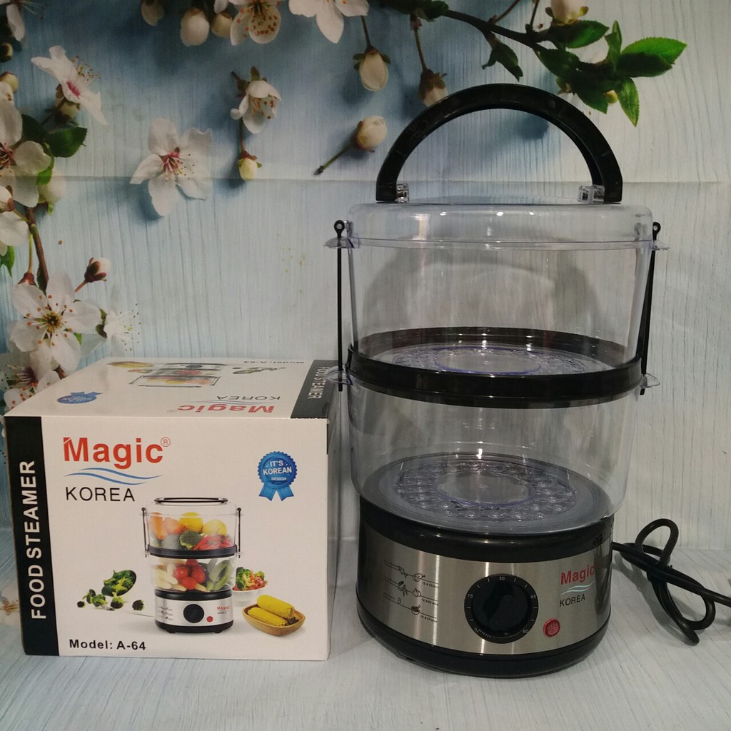NỒI HẤP THỰC PHẨM MAGIC KOREA A64 2 TẦNG