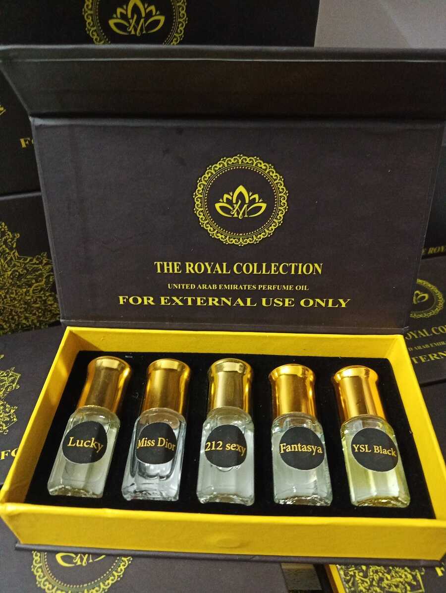 Set 5 chai Tinh dầu nước hoa Dubai mini 5ml