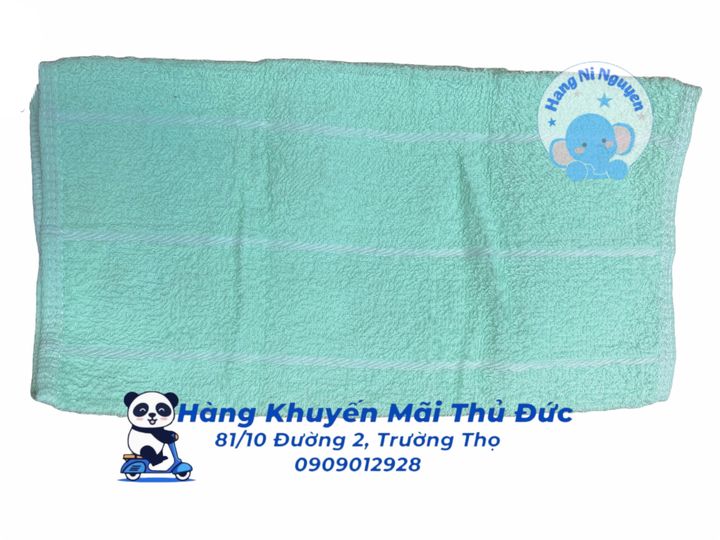 Khăn lau mặt cotton hàng Khuyến mãi từ dầu gội
