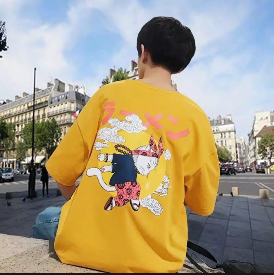 XẢ HÀNG - ĐỒNG GIÁ 19K Áo thun nam nữ form rộng Hàn Quốc in hình Thỏ Lão Đại độc đẹp vải dày mịn