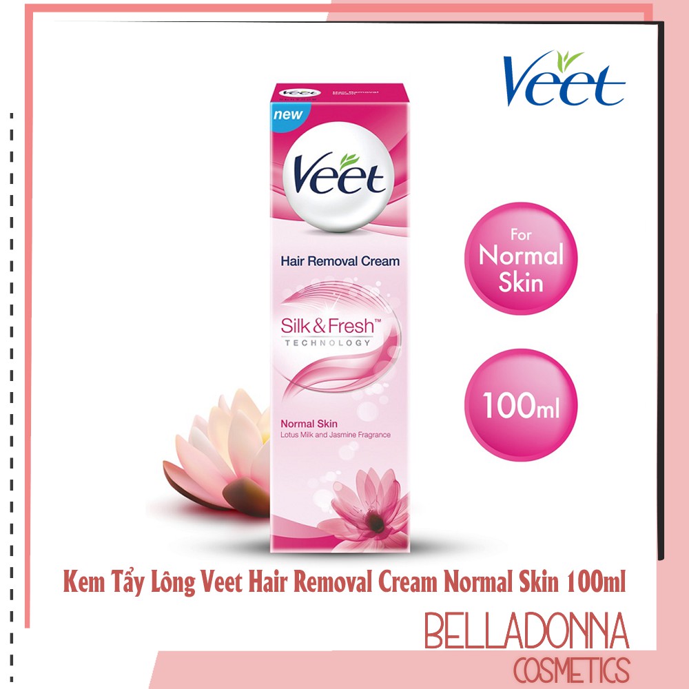 HCM] Kem Tẩy Lông Dành Cho Da Thường Veet Hair Removal Cream Normal Skin  100ml - Garis Store 