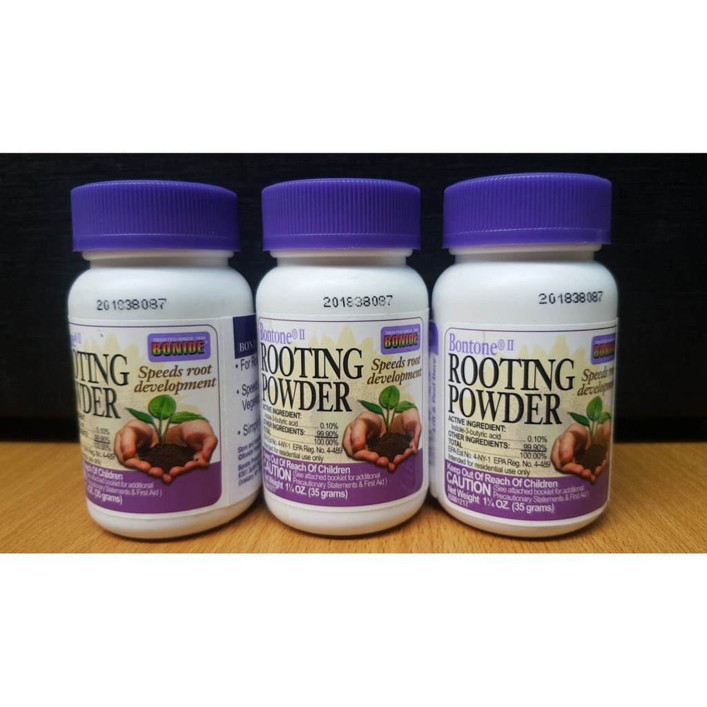 Rooting Powder hàng chính hãng nhập Mỹ lọ 35g - Bột siêu kích rễ cho cây Lan