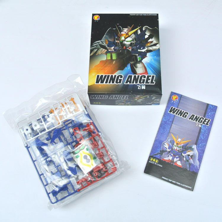 Gundam SD BB Wing Angel - [ No 203 ] -  Mobile Suit Gundam Wing