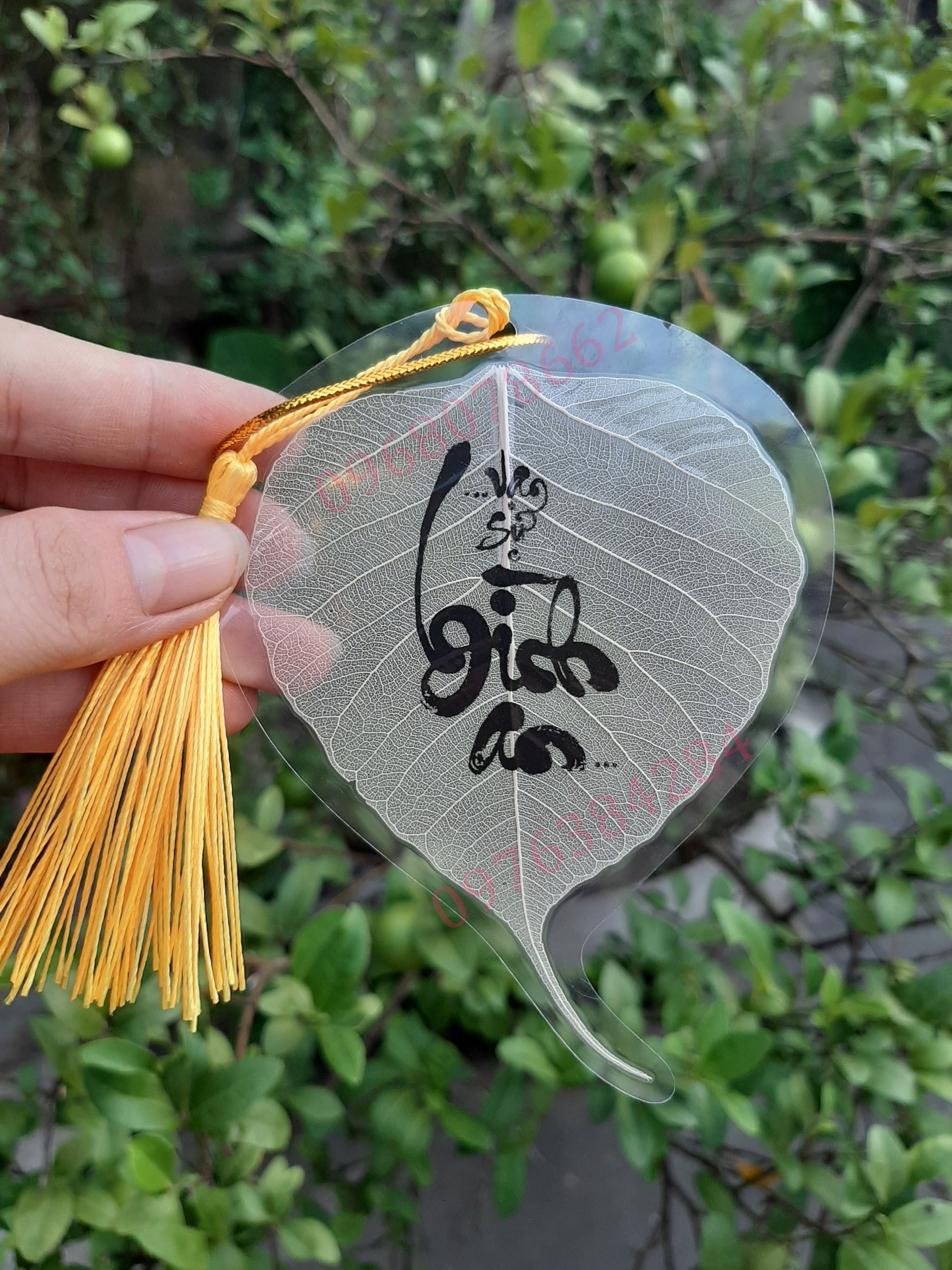 Lá bồ đề Vạn sự Bình An - Hàng loại 1