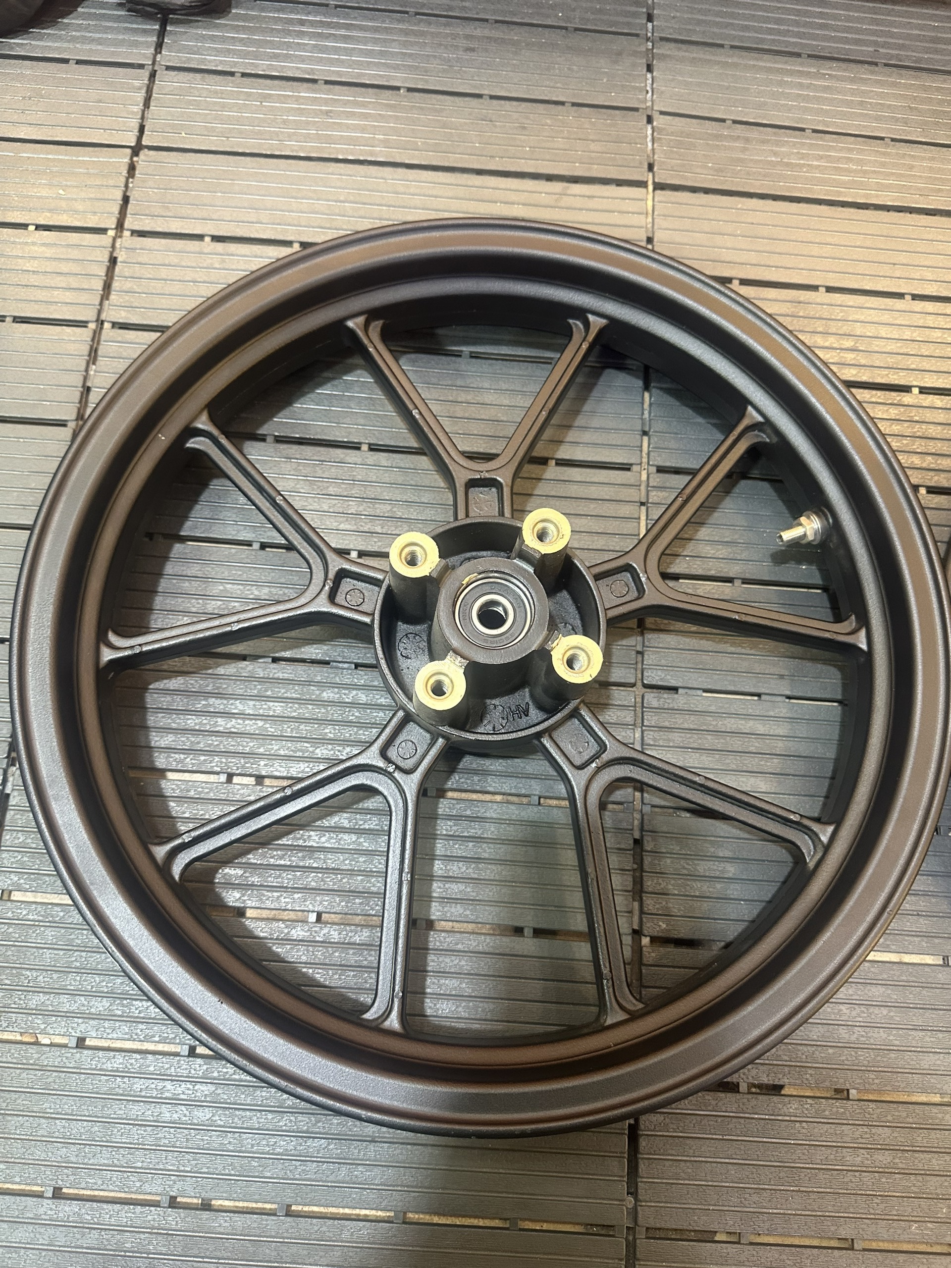 Mâm Vario kiểu Daytona (1.85-2.15) - Màu Đen