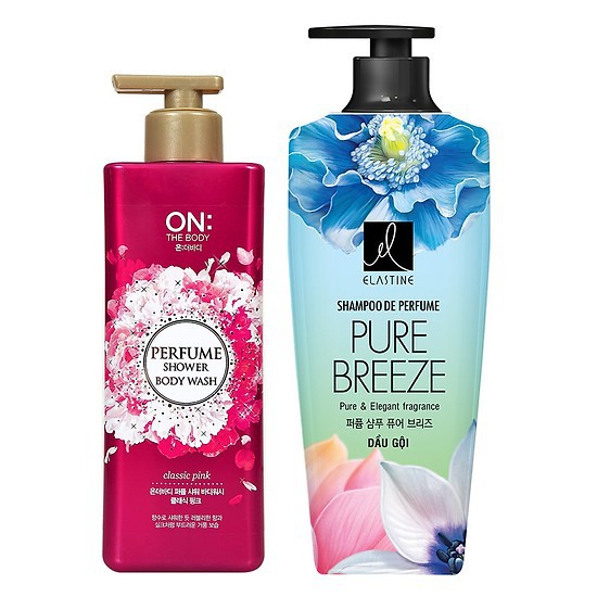 [HẤP DẪN] COMBO DẦU GỘI VÀ SỮA TẮM PERFUME TRẮNG DA