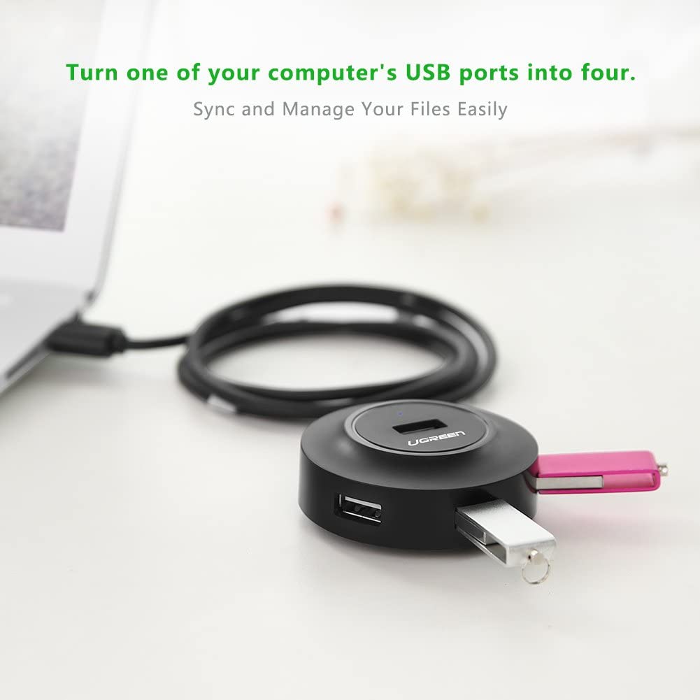 Bộ chia usb 2.0 4 cổng cao cấp Ugreen 20277