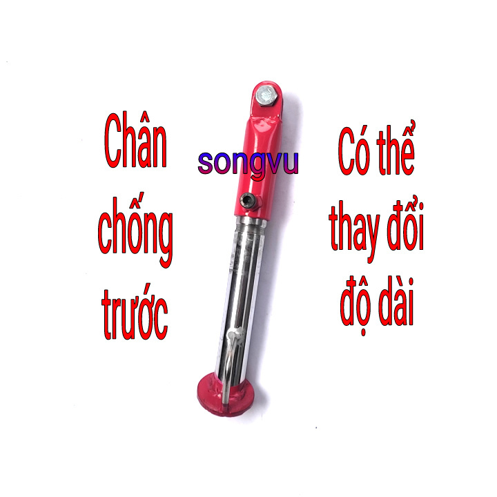 Chân chống xe máy chở hàng