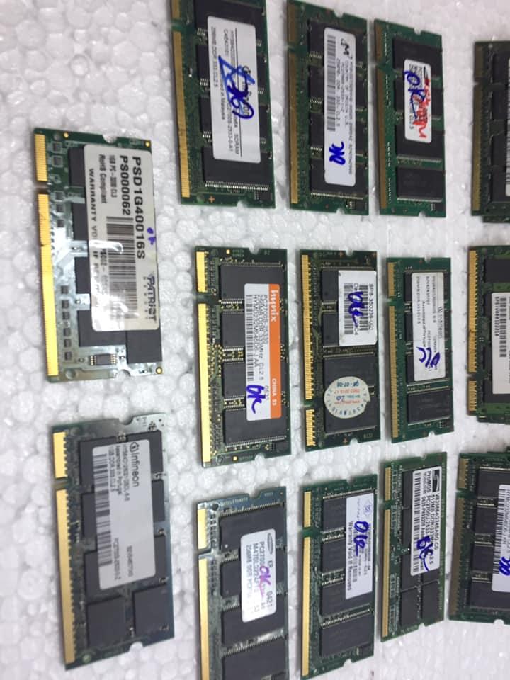 Ram DDR1 Laptop 1Gb Bus 333 / 400