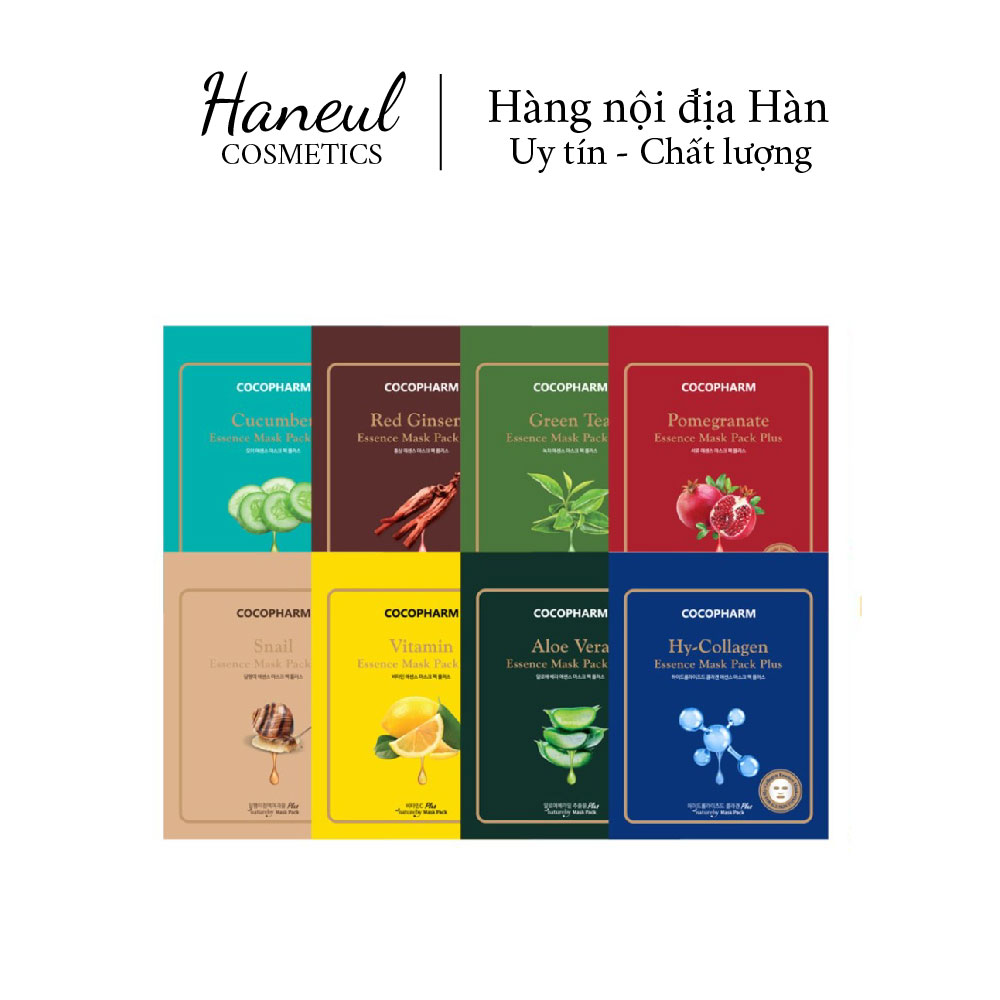[Nhập RS0822 giảm 30k cho đơn 99k]Mặt nạ dưỡng da nội địa Hàn Quốc CoCoPharm
