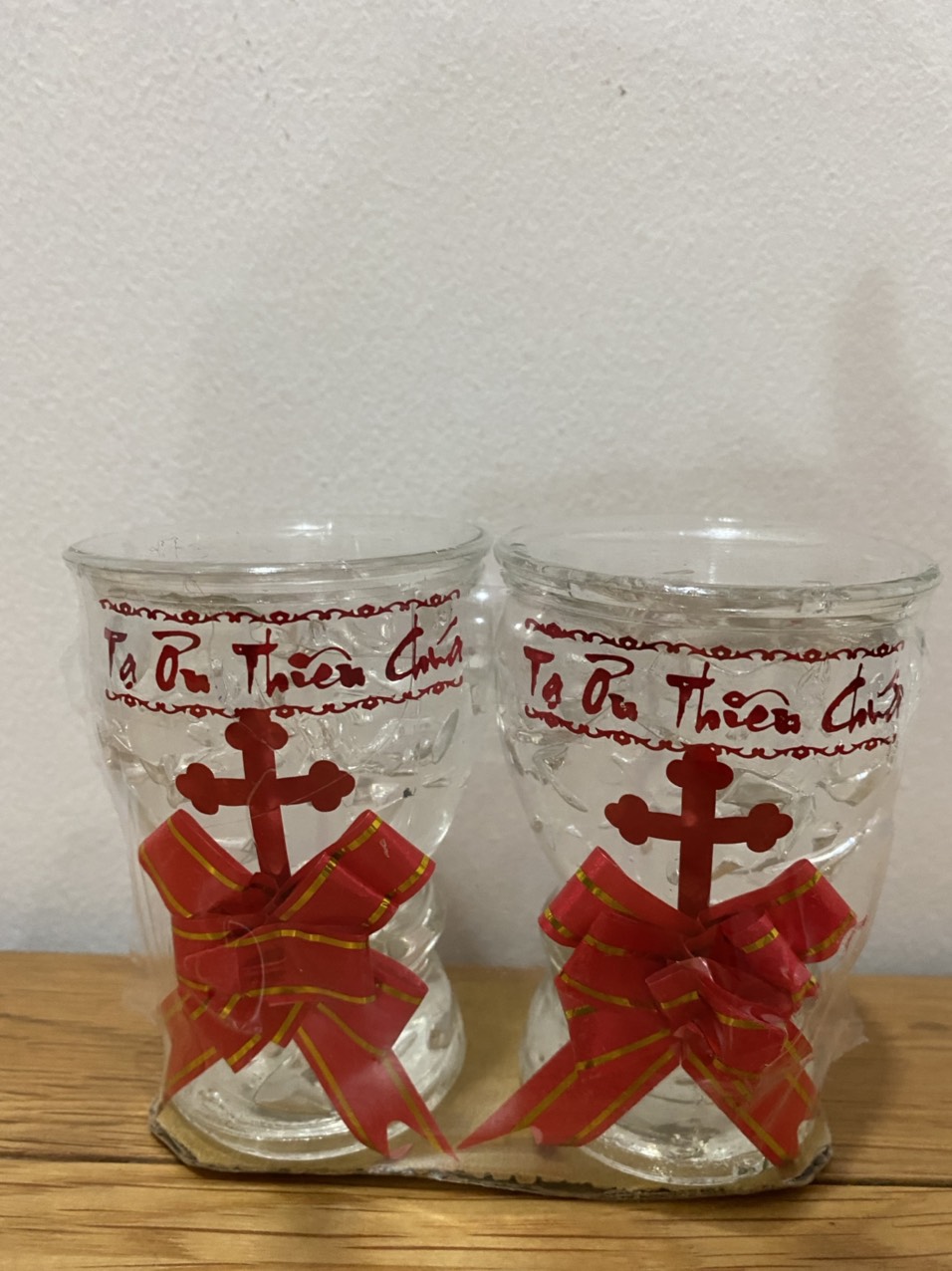 337. Cặp đèn công giáo 10cm