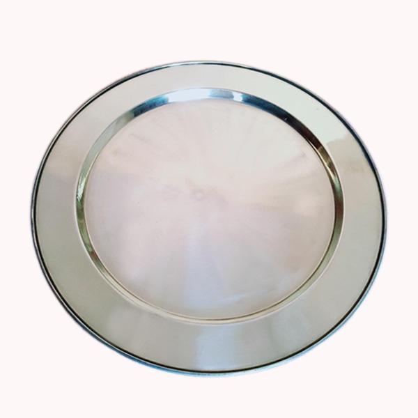 mâm trơn 57cm chất liệu đồng thau