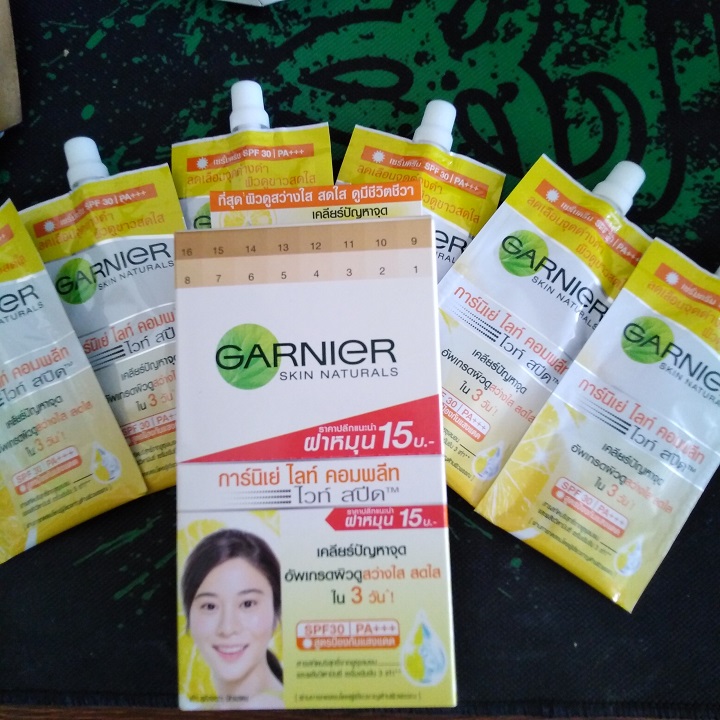 Combo 10 Hộp Kem dưỡng da Garnier thái lan (Hộp 6 gói) | Lazada.vn