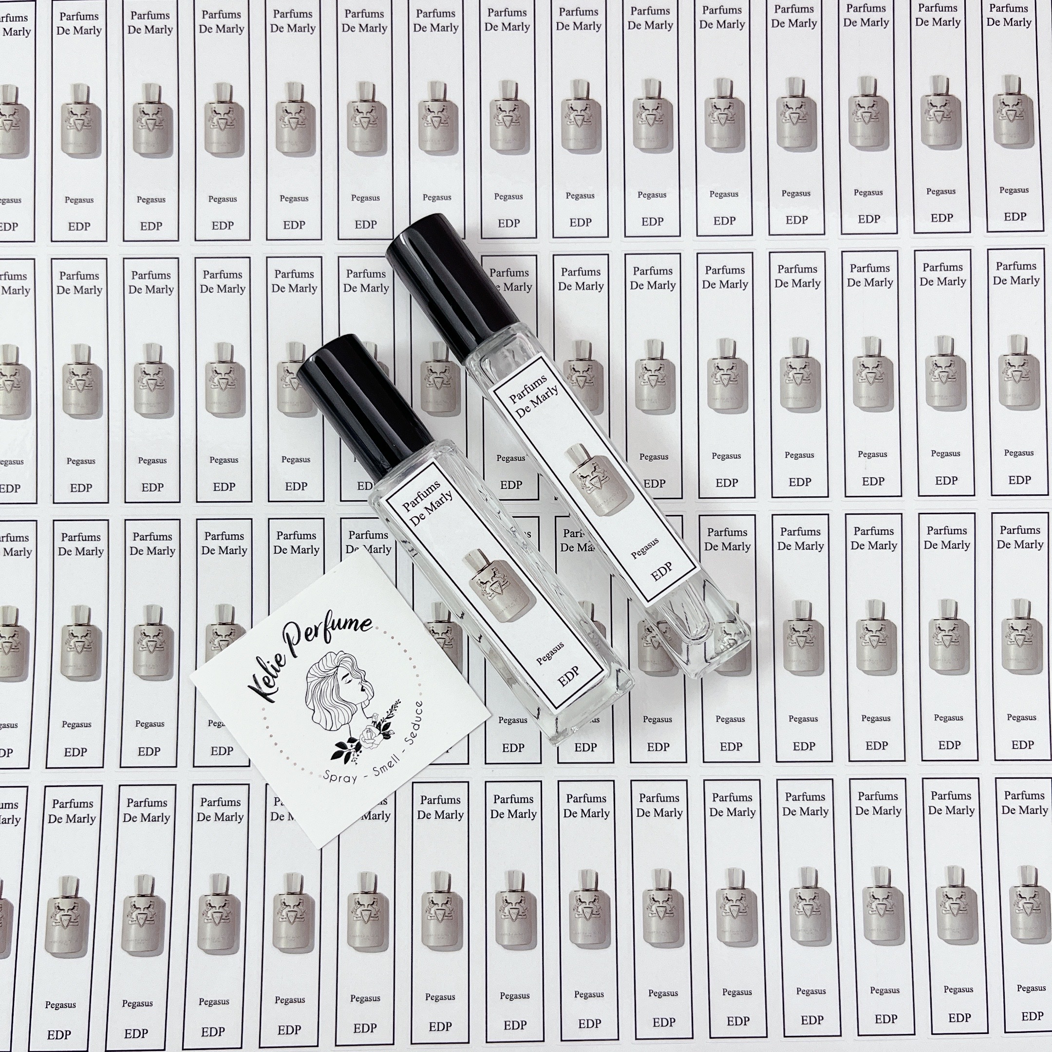 [HCMC] combo 10 PCs Parfums de Marly perfume bottle sticker for full series dropper bottle