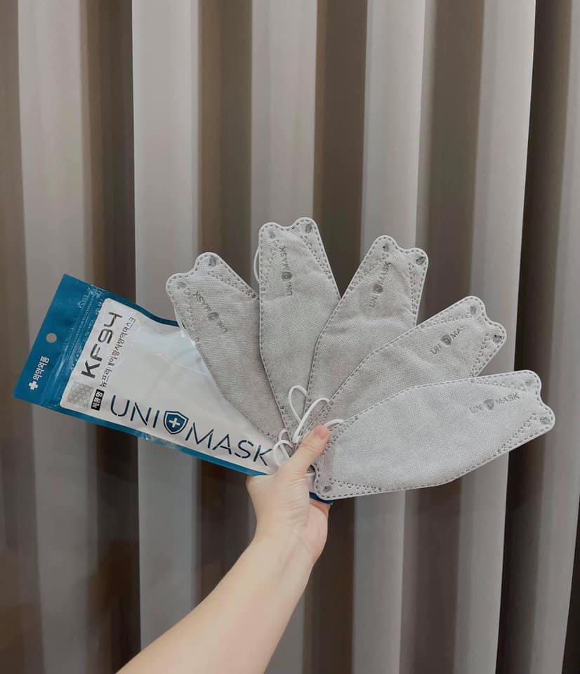 ( Sét 10 chiếc ) Khẩu Trang 4D KF94 CHÍNH HÃNG UNIMASK