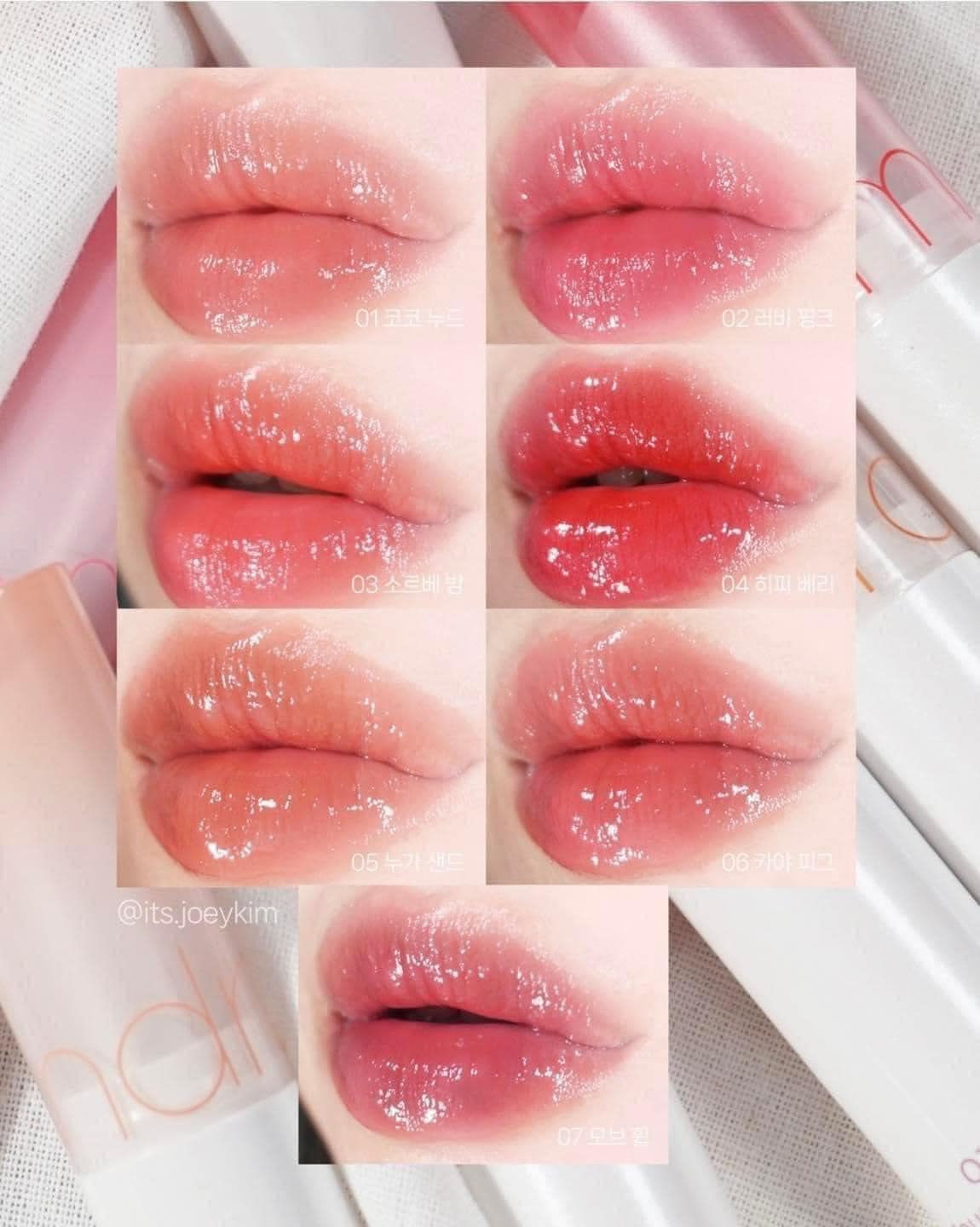 Son dưỡng có màu Romand Glasting Melting Balm 3.5g