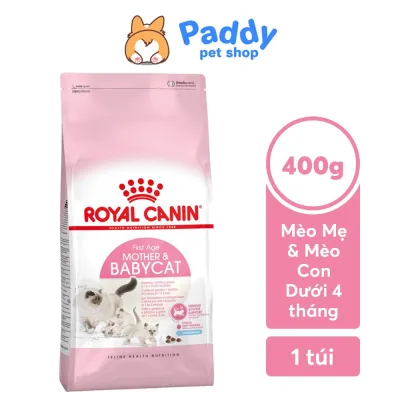[HCM][400g]Hạt Royal Canin Mother Babycat Cho Mèo Mẹ & Mèo Con