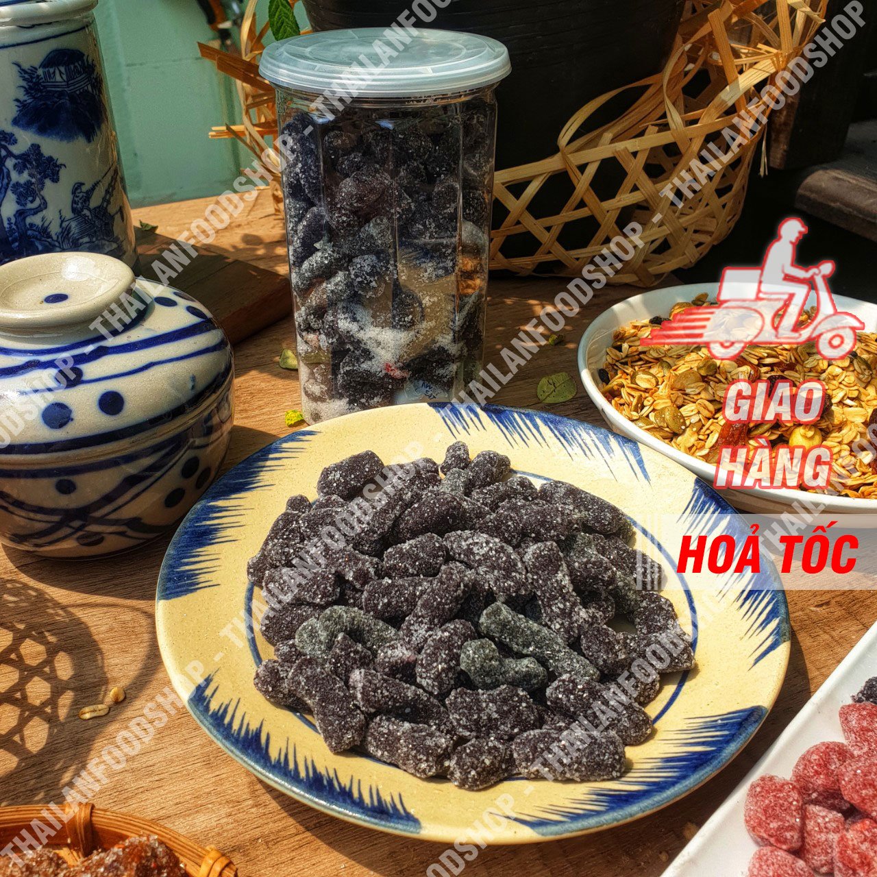 Kẹo Dâu Tằm Đặc Sản Đà Lạt - Lon 500gr