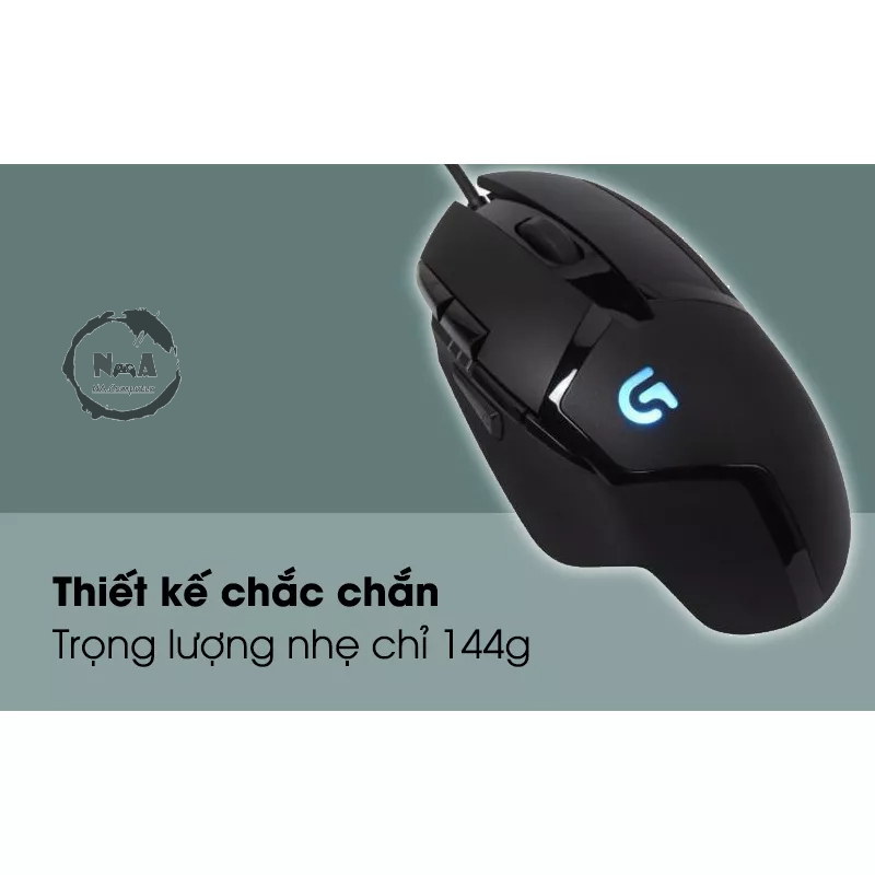 Chuột Máy Tính Gaming LOGITECH G402 (Chuột Vi Tính Laptop Chơi Game Cực Nhạy, Giá Rẻ)