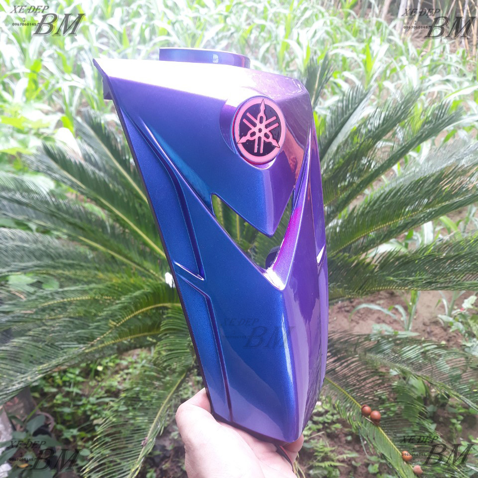 Mặt nạ sirius màu titan độ led logo