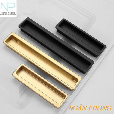 Tay nắm tủ âm sô 4