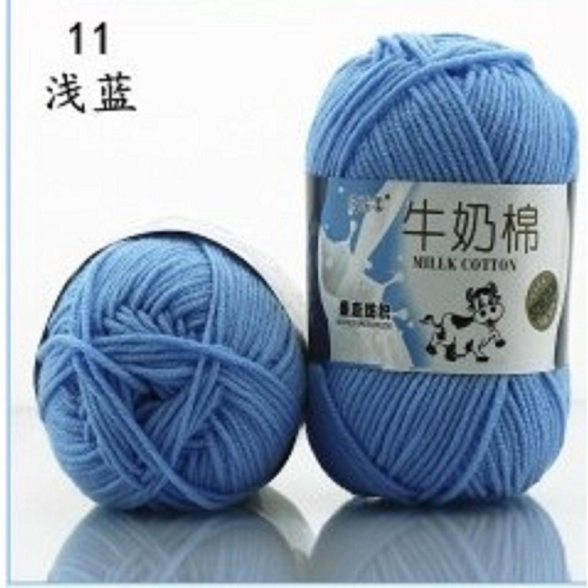 4 cuộn len milk bò