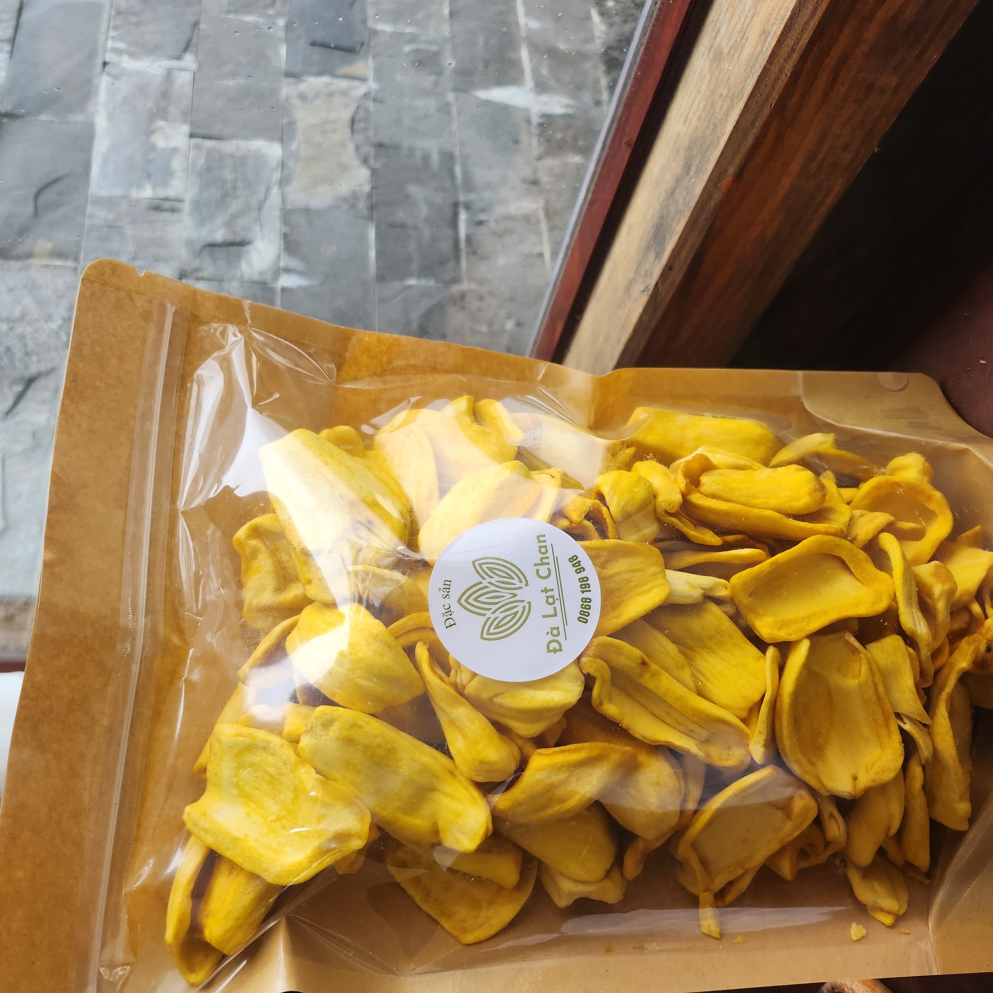Combo Mít và Khoai Lang Sấy (mỗi loại 500gr) - Đặc Sản Đà Lạt Chan